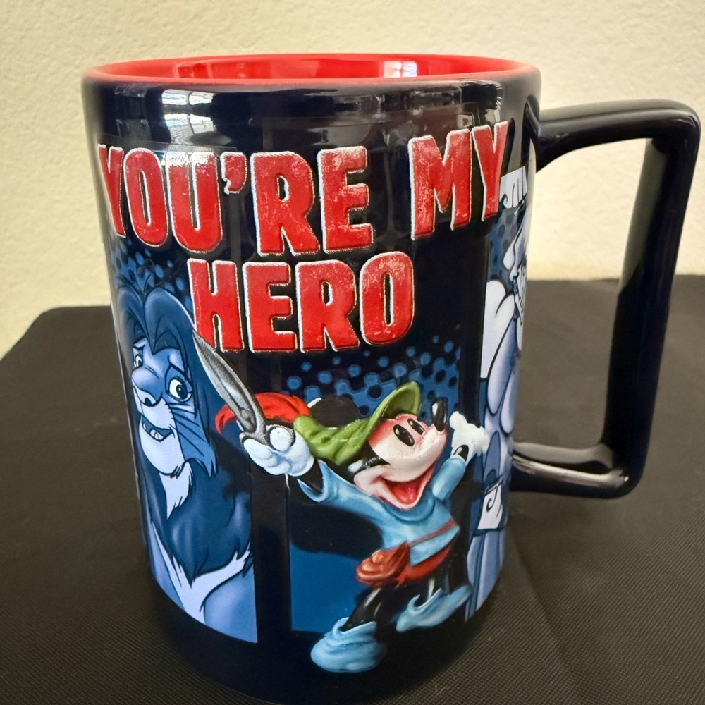 Disney Mickey Mouse You’re My Hero 3D Mug - With D Handle.